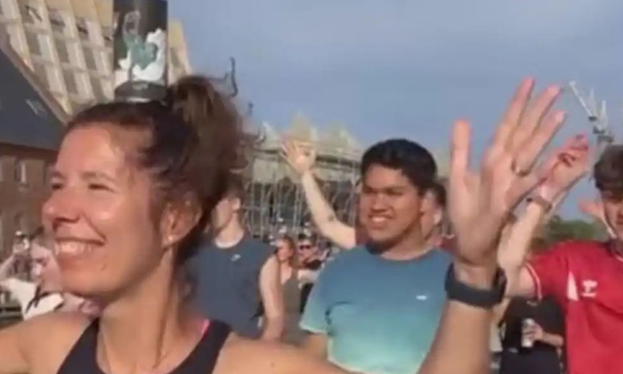 Beer Yoga See How They Are Doing, Denmark, Beer Yoga, Viral Video, Beer Cans, R Beer Yoga See How They Are Doing, Denmark, Beer Yoga, Viral Video, Beer Cans, R-TeluguStop.com