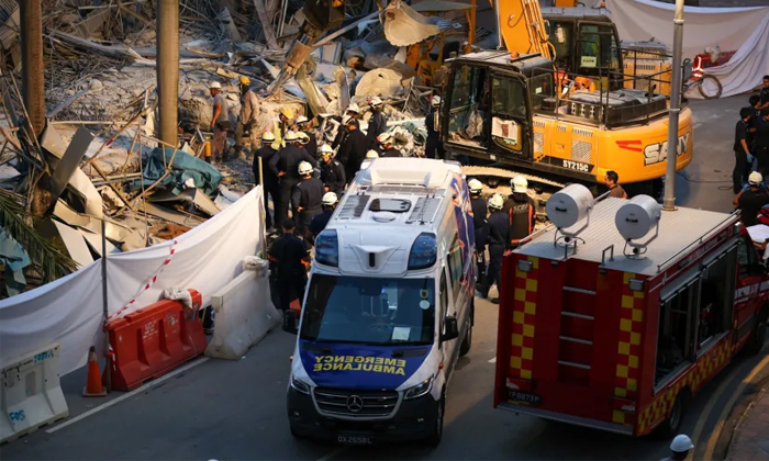  Body Of Indian National Recovered From Collapsed Building Structure In Singapore-TeluguStop.com