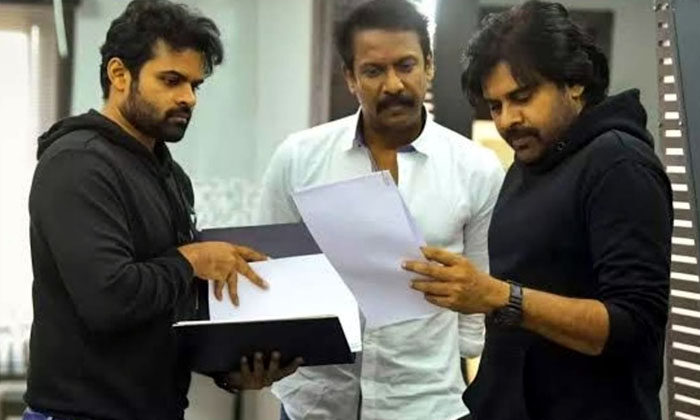  Bro Pawan Kalyan Sai Tej Samudrakhani Trivikram, Bro Movie, Sai Tej , Samudrakh-TeluguStop.com