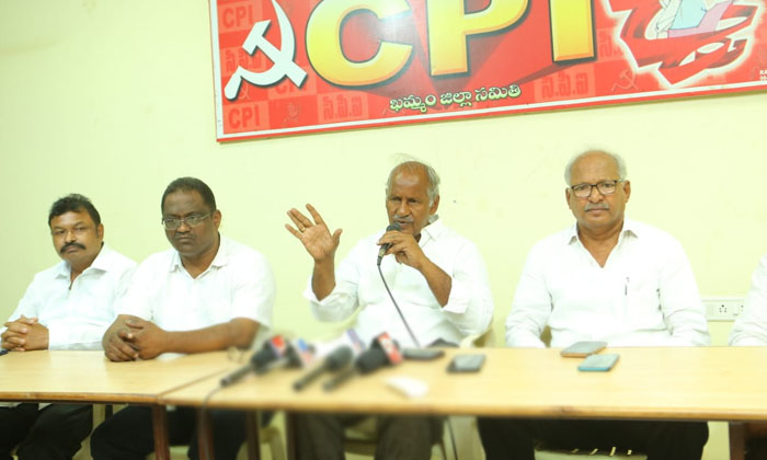  People's Roar Is The Slogan Of One Lakh People: Cpi Leader Koonanneni-TeluguStop.com