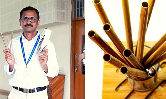  Full Demand For Straws Made From Coconut Leaves.. Already Sold Two Crores , Coc-TeluguStop.com