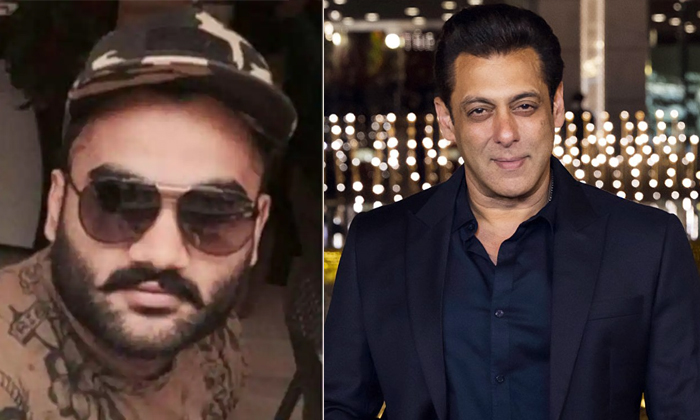  Gangster Goldy Brar Death Threat To Salman Khan Details, Gangster Goldy Brar , S-TeluguStop.com