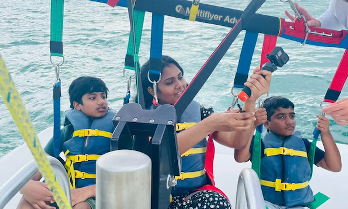  Indian American Sues Captain Of Boat Killed His Wife During A Parasailing Trip I-TeluguStop.com