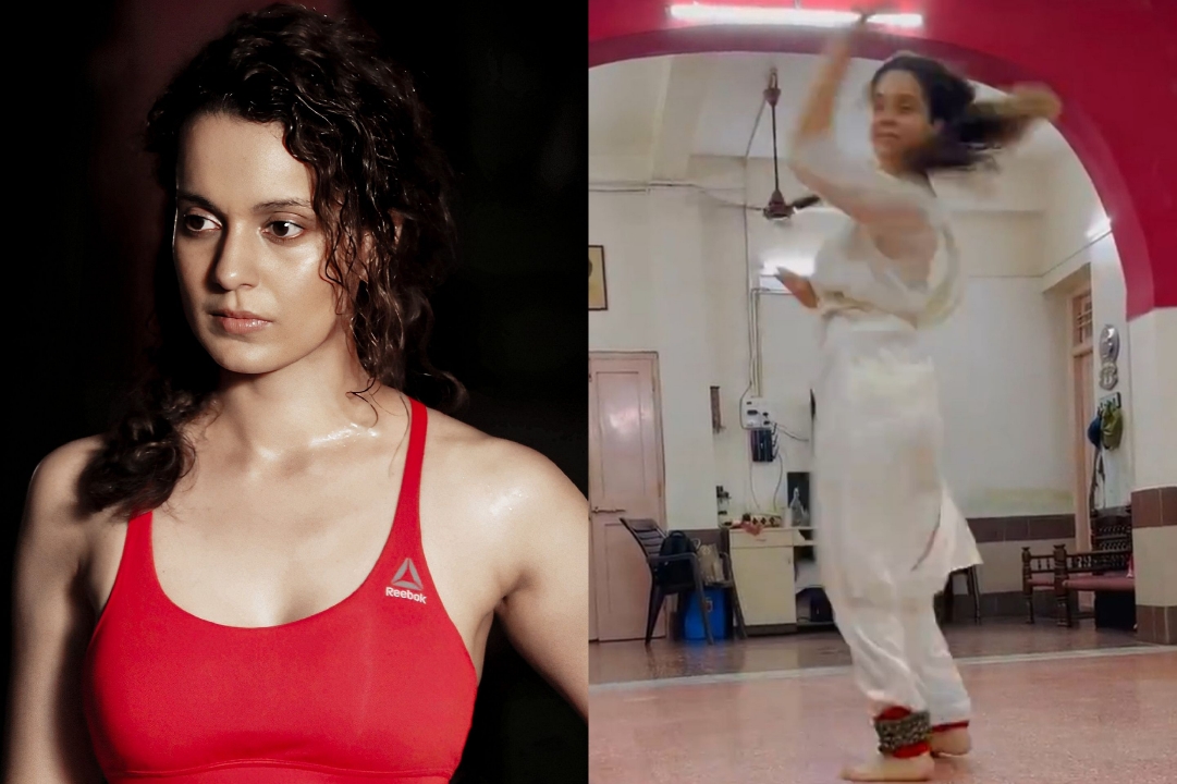  Kangana Ranaut Enhances Her Kathak Skills, Video Goes Viral-TeluguStop.com