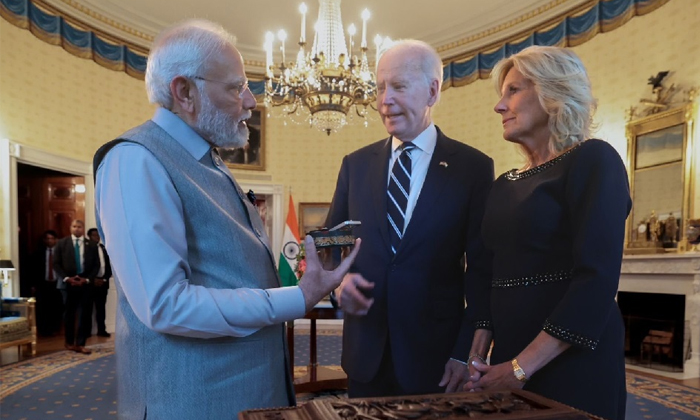 Telugu Diamond, Lab Grown, Labgrown, Latest, Pm Modi, Joe Biden, Ups, Lady Jill