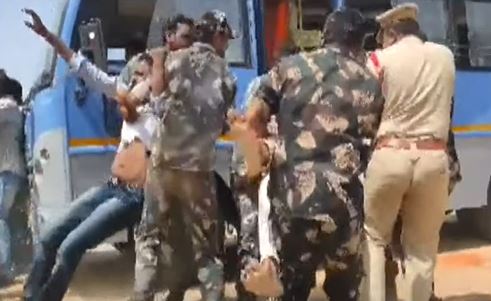 Extreme Tension At Nirmal District Hospital Extreme Tension At Nirmal District Hospital-TeluguStop.com