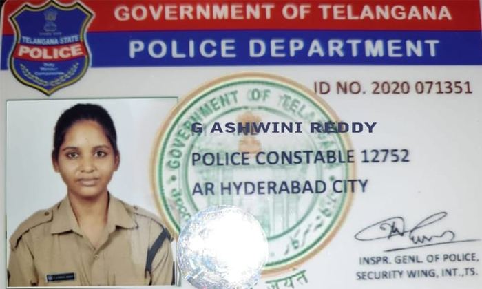  Police Arrests Fake Lady Constable In Hyderabad Details, Police ,fake Lady Const-TeluguStop.com