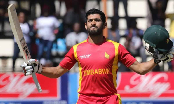  Sikandar Raza Smashes Fastest Ever Odi Century For Zimbabwe In 54 Balls Details,-TeluguStop.com