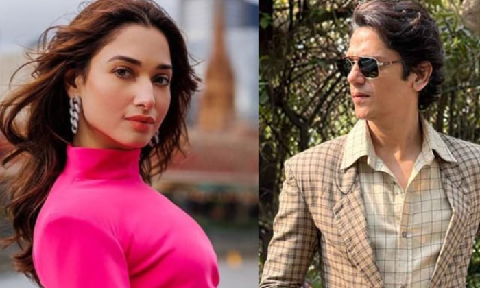 Tamannaah First Time On Screen Kiss With Vijay Varma Tamannaah First Time On Screen Kiss With Vijay Varma-TeluguStop.com