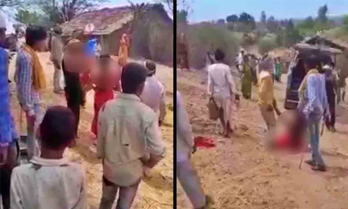  The Husband Paraded His Wife Naked Throughout The Village In Gujarat Details, Hu-TeluguStop.com