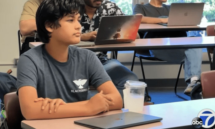  This Boy Is Not Normally Talented He Got A Job In Spacex At The Age Of 14 , Kair-TeluguStop.com