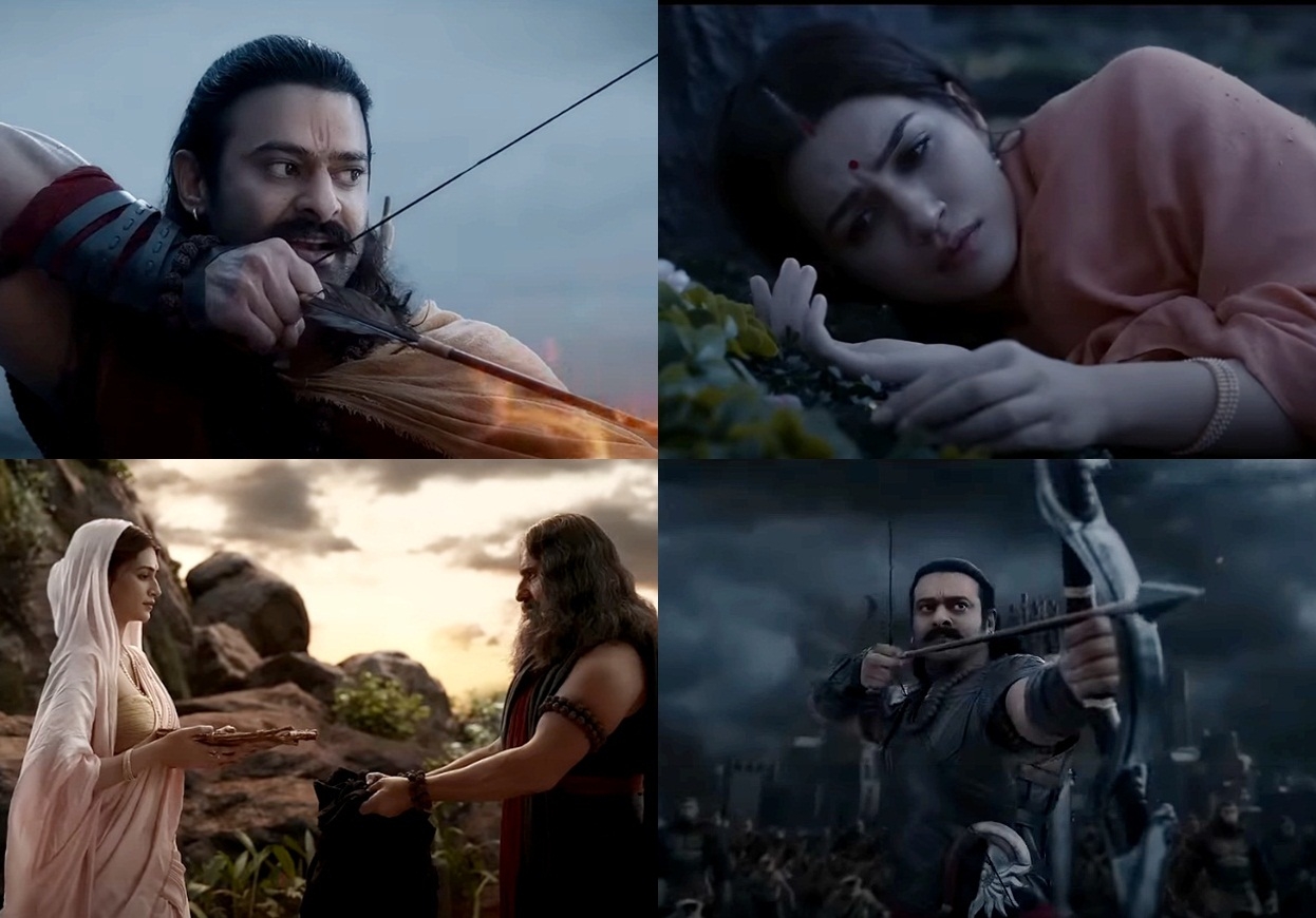  'adipurush' New Trailer Shows A Spectacular Exchange Between Ram And Ravan-TeluguStop.com