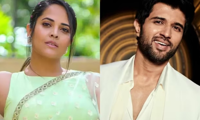  Anasuya Bharadwaj Talks About War With Vijay Deverakonda, Anasuya Bharadwaj, Vij-TeluguStop.com