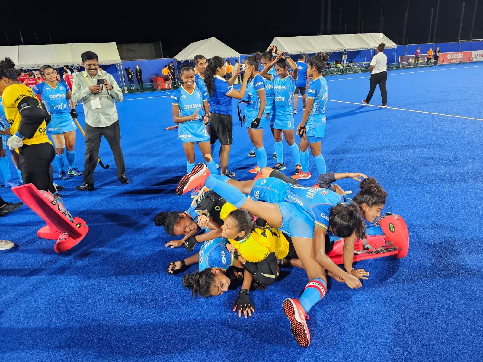  Bullish India Overcome Korea 2-1 To Clinch Maiden Title In Women's Junior Asia C-TeluguStop.com