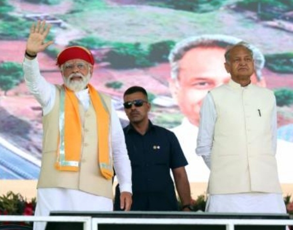  Cong Confident Pm Modi's Visits Won't Dent Gehlot's Social Security Plank-TeluguStop.com