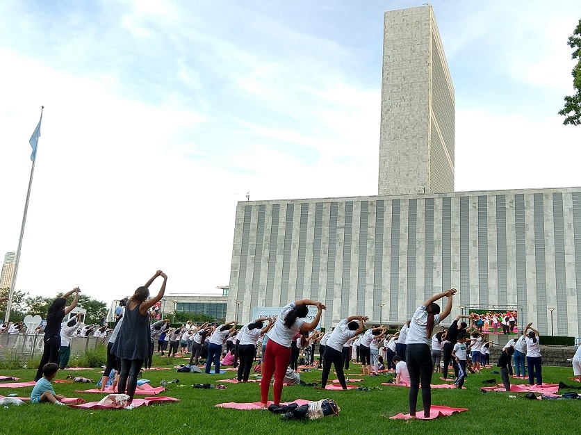  'great Enthusiasm' For Yoga Day To Be Led By Modi At Un-TeluguStop.com