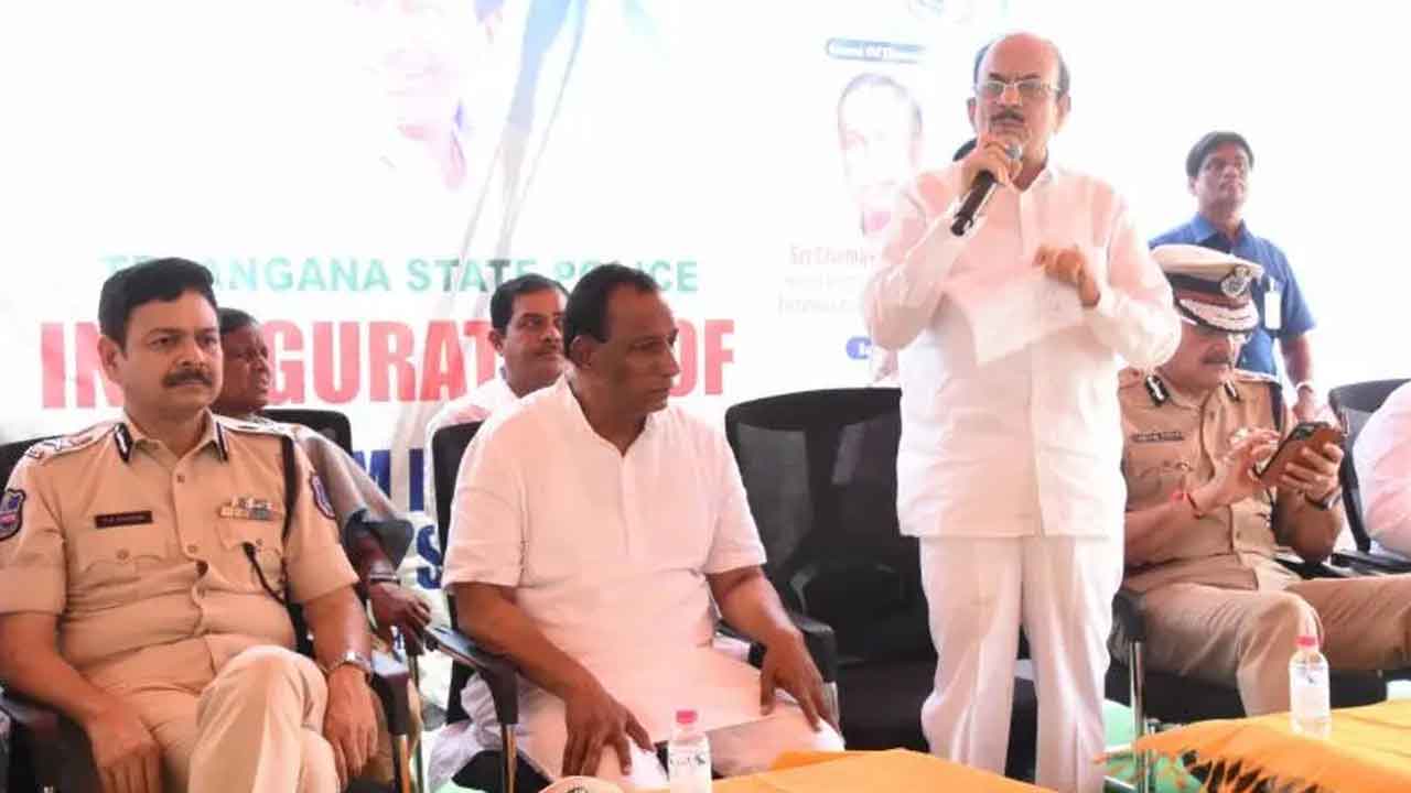  Crime Rate Declined In Telangana State : Home Minister Mahmood Ali-TeluguStop.com