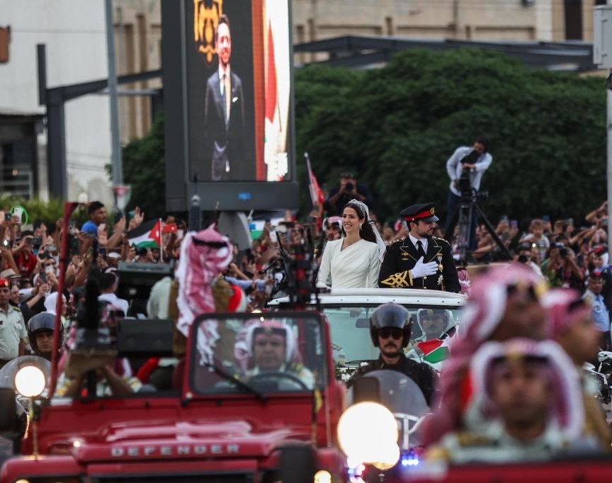 Jordan's Crown Prince Weds Saudi Architect In Lavish Wedding-TeluguStop.com