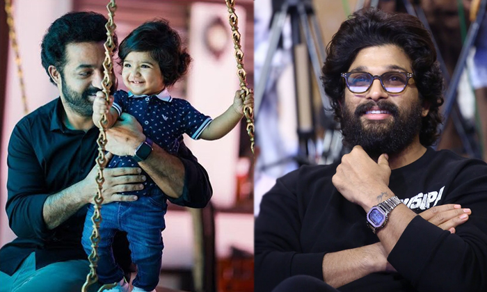  Jr Ntr Younger Son Bhargav Ram Favorite Hero Is Allu Arjun Details, Jr Ntr , Jr-TeluguStop.com