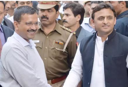  Delhi Cm Kejriwal Met With Akhilesh Yadav-TeluguStop.com