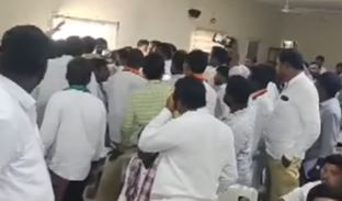 Rasabhasa In Khammam Congress Meeting Rasabhasa In Khammam Congress Meeting-TeluguStop.com