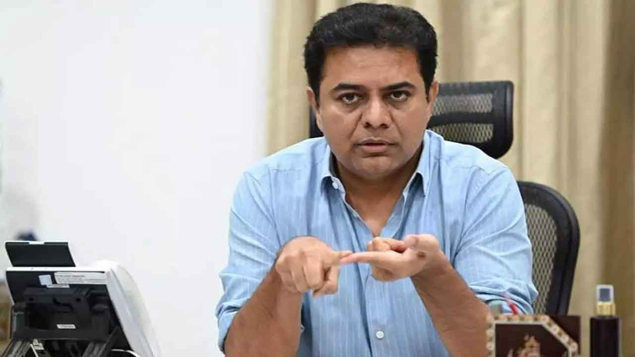  Kcr Gave Up Efforts To Unite Opposition Against Bjp : Ktr-TeluguStop.com