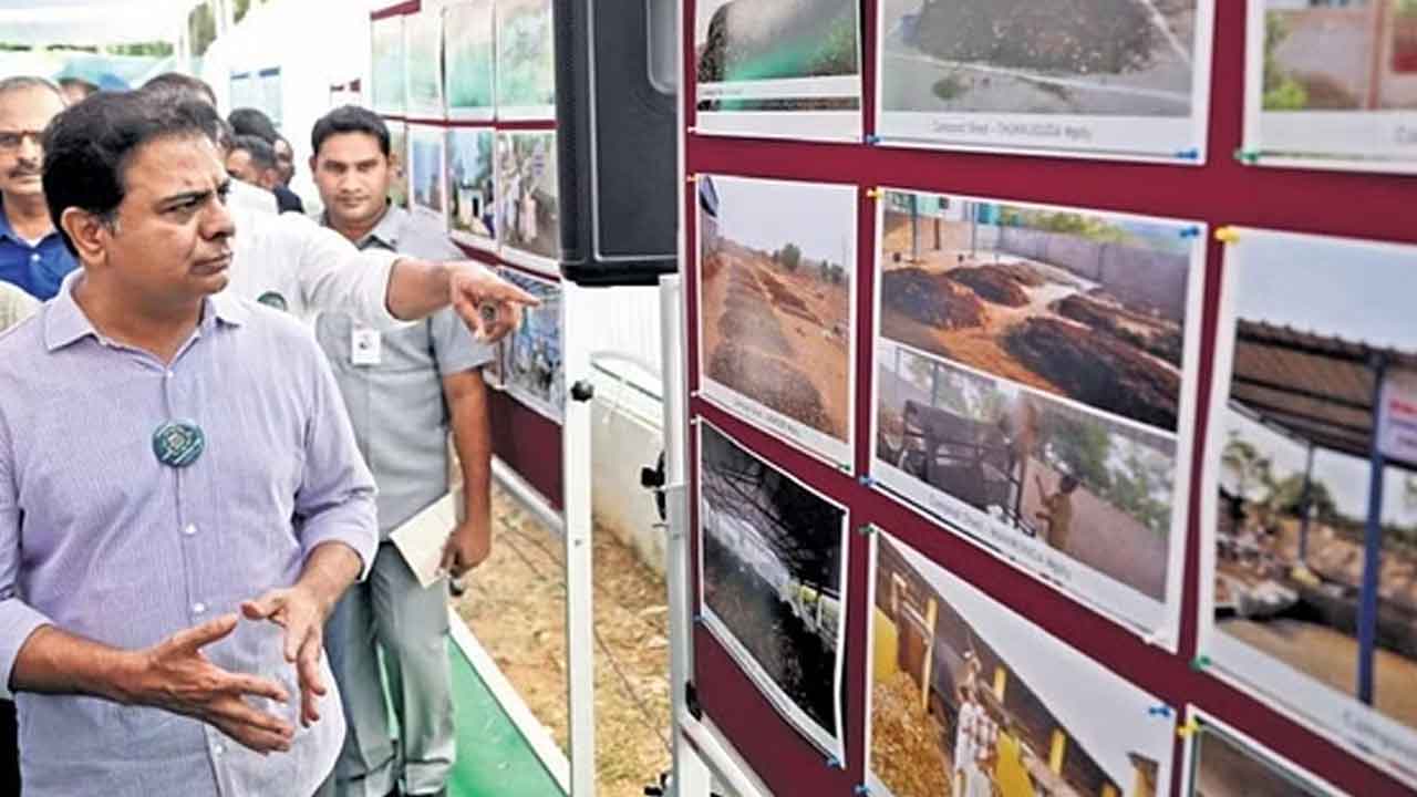  Hyderabad : Minister Ktr Inaugurates Rethink Rrr Knowledge Hub For Greener City-TeluguStop.com