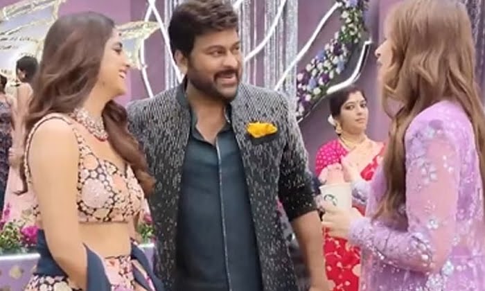  Chiranjeevi Teases Fans With Bts Glimpse Of Bholaa Shankar Song Shoot-TeluguStop.com