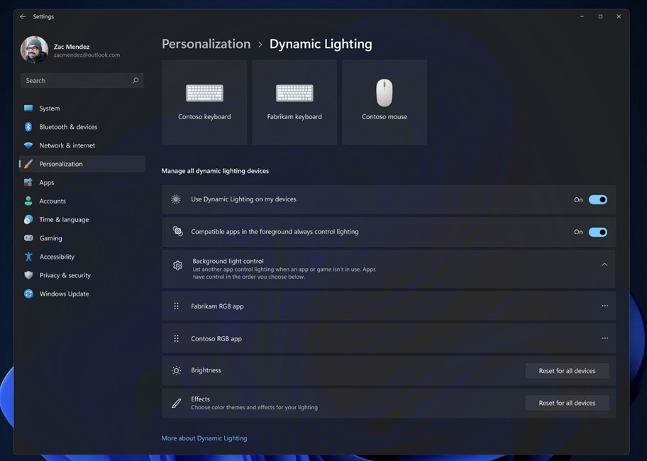  Microsoft Tests Dynamic Lighting Feature, New File Explorer Ui For Windows 11-TeluguStop.com
