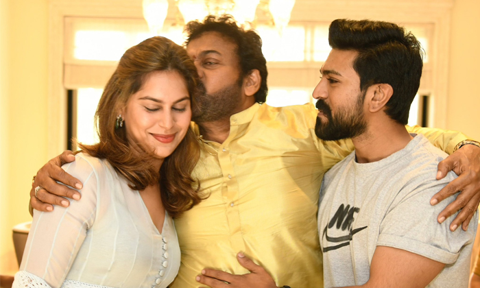 Telugu Bapuji, Chiranjeevi, Niharika, Ram Charan, Ram Charan Nick, Tollywood-Mov