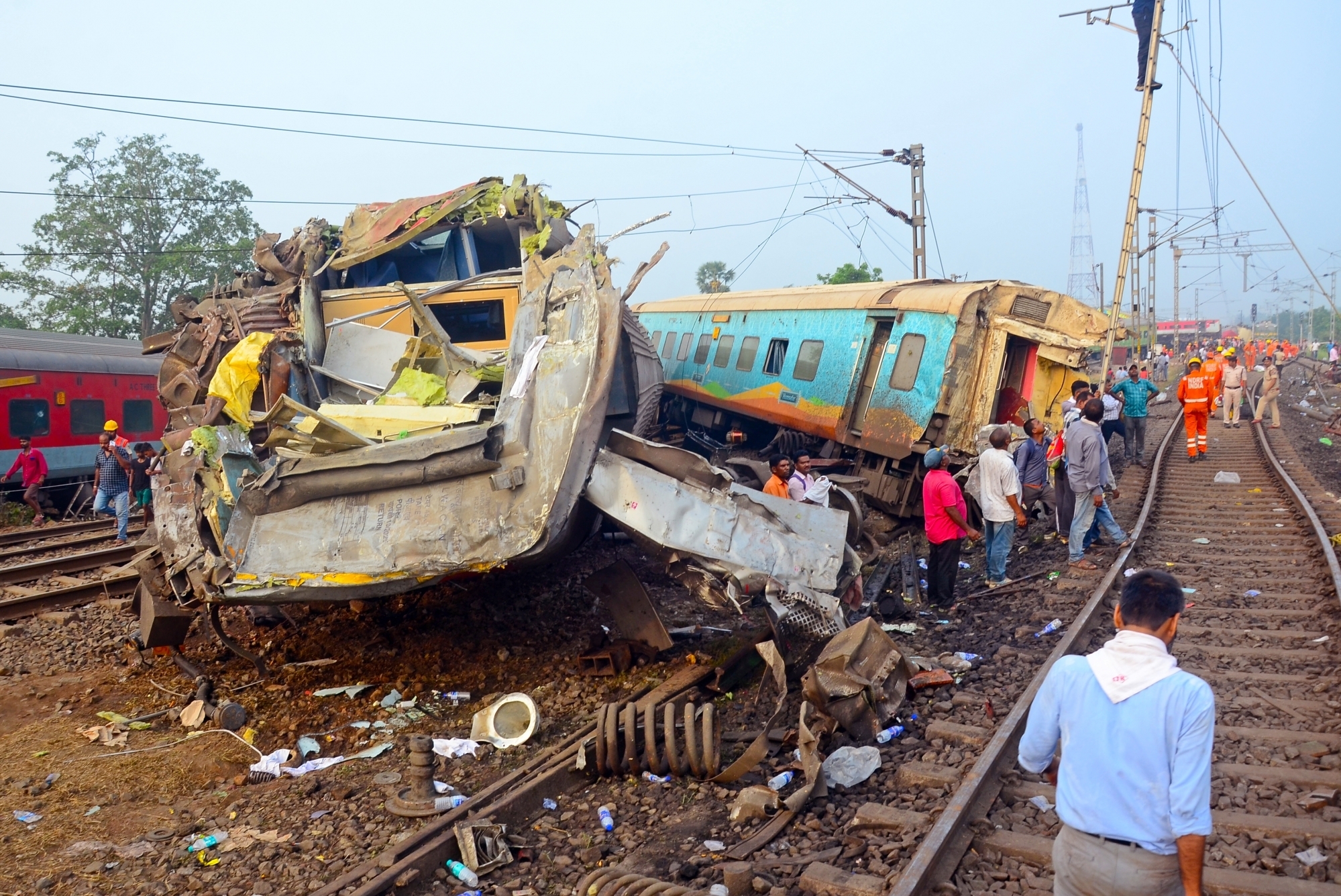  Odisha Train Tragedy: Rly Says None Of Its Staff Is Missing/absconding-TeluguStop.com