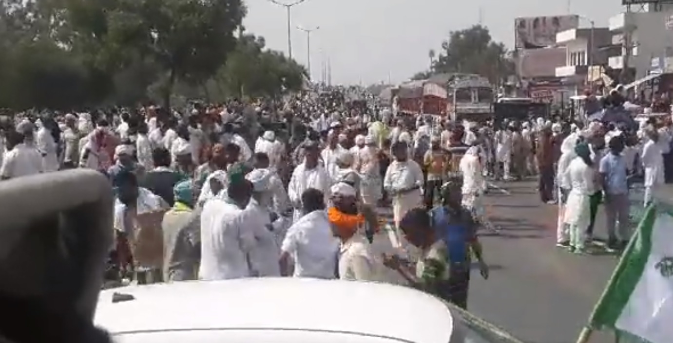  Protesting Farmers Keep National Highway In Haryana's Kurukshetra Shut For Secon-TeluguStop.com
