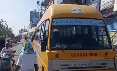  Special Focus Of Rta Officials On School Buses-TeluguStop.com