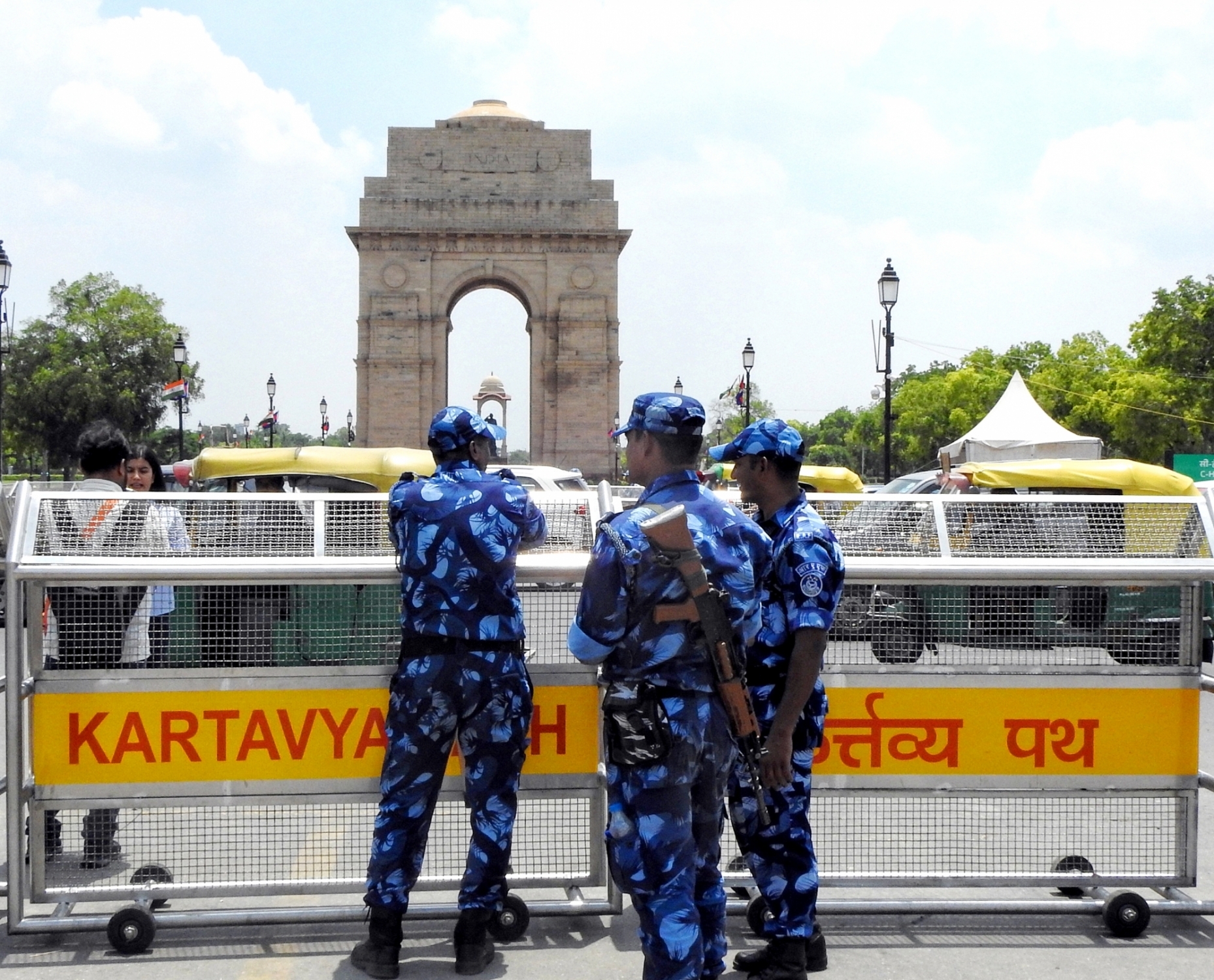  Security Tightened At Delhi Borders Following Skm's Nationwide Protest Call-TeluguStop.com