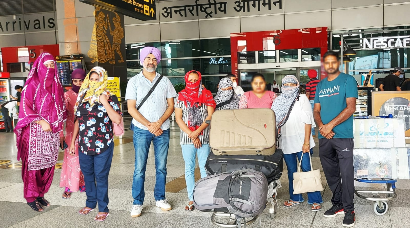  Seven More Punjabi Women Rescued From Oman-TeluguStop.com