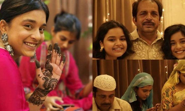  Sumbul Touqeer Shares Pics Her Fathers Second Wedding-TeluguStop.com