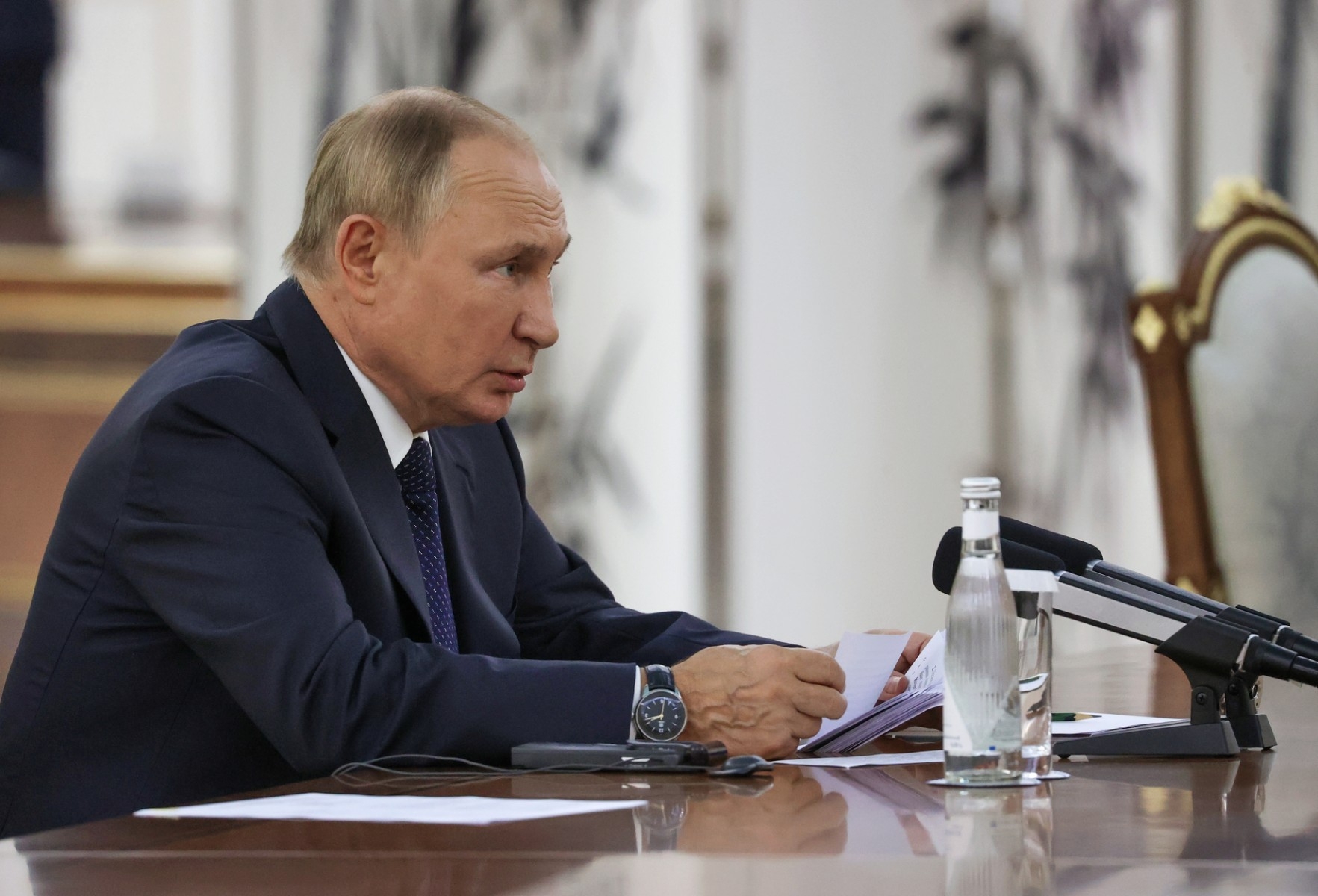  Ukraine Achieves No Targets In Counteroffensive: Putin-TeluguStop.com