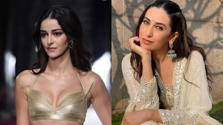  Ananya Panday’s Fashion Inspiration: Karisma Kapoor’s Photo Adorns H-TeluguStop.com