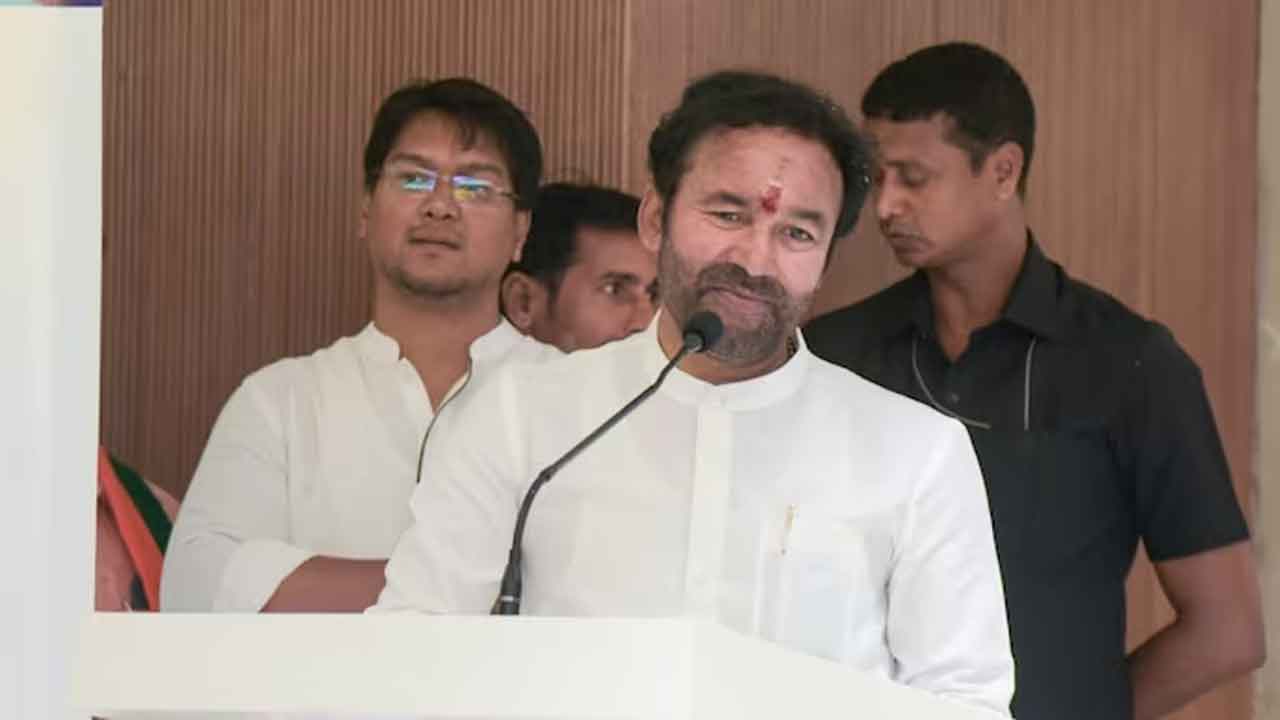  Congress, Brs, Aimim Are Family-based And Corrupt Parties : Kishan Reddy-TeluguStop.com