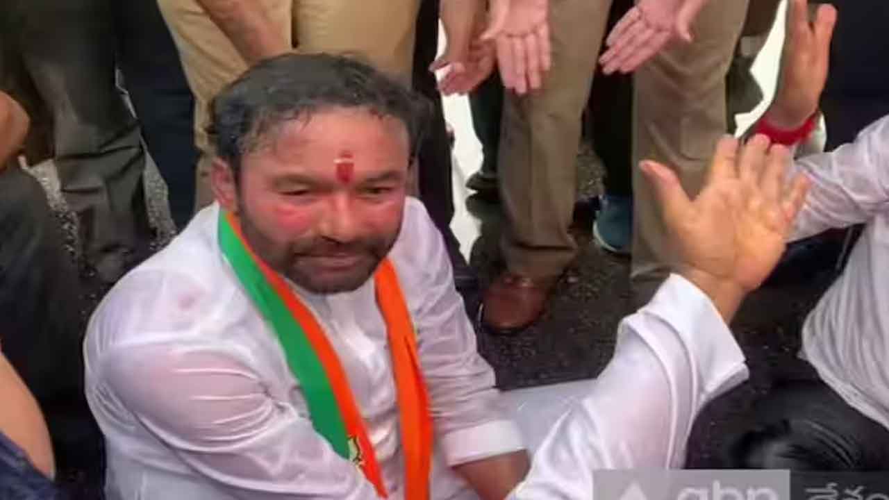  Telangana : Kishan Reddy Arrested Ahead Of Visit To Govt Housing Project-TeluguStop.com