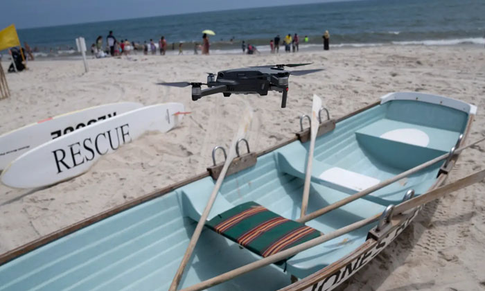  New York To Deploy Shark-monitoring Drones To Beaches Following Reported Attacks-TeluguStop.com