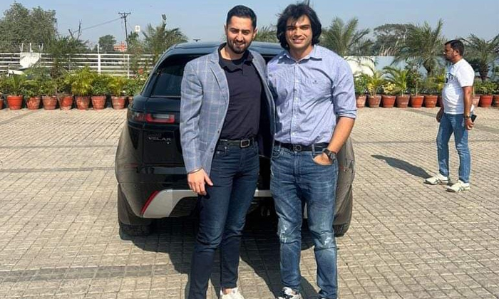  Olympic Gold Medalist Neeraj Chopra Buys A New Range Rover Velar Details, Neeraj-TeluguStop.com