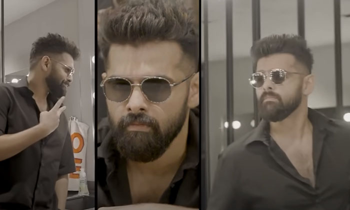  Double Ismart Transformation Video Of Ram Pothineni, Ram Pothineni, Sreeleela-TeluguStop.com