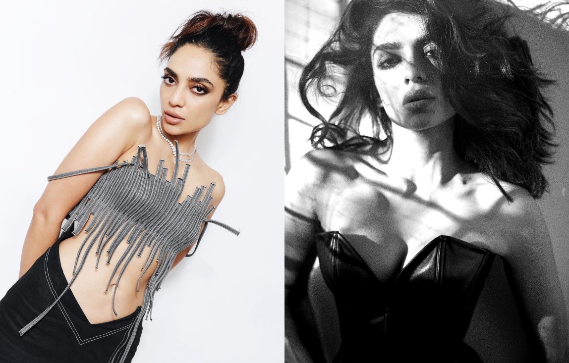  Sobhita Dhulipala Redefines Red-carpet Style With Grey Fringe Denim Bralette And-TeluguStop.com
