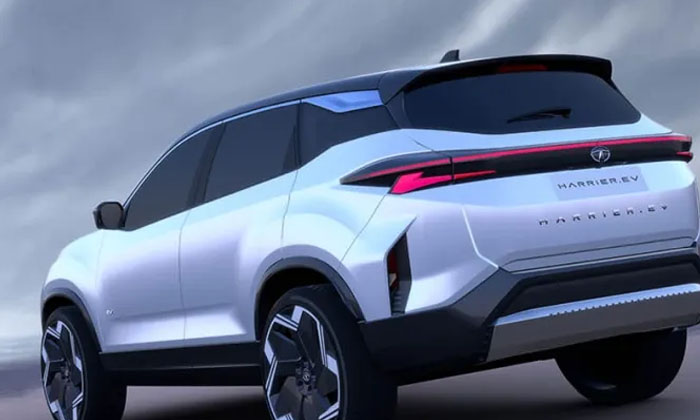  Tata Harrier Electric Car To Be Released In The Indian Market.. The Price And Fe-TeluguStop.com