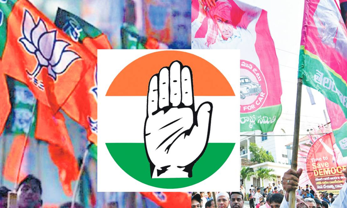  Three Parties operation Akarsh! , Operation Akarsh, Bjp, Brs, Congress, Politics-TeluguStop.com