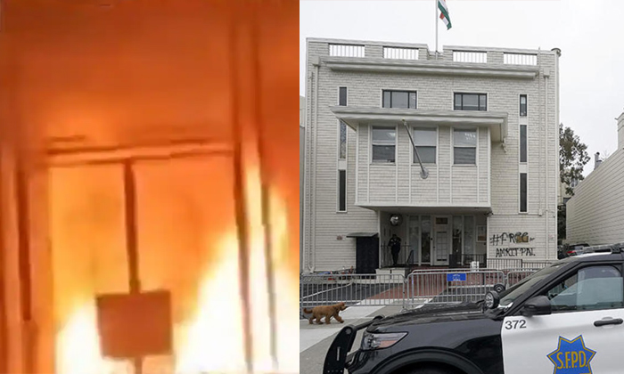  Us Condemns Vandalism Attempted Arson Against Indian Consulate In San Francisco-TeluguStop.com