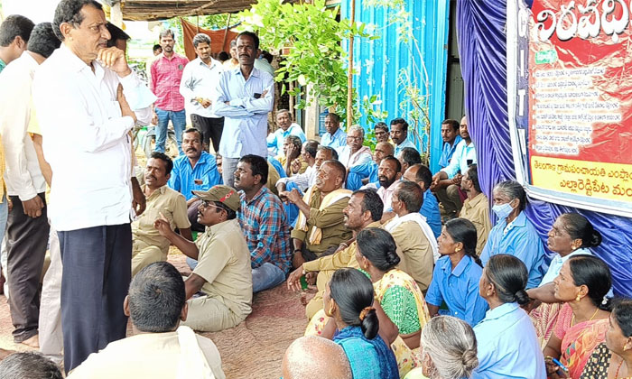  We Will Fight For The Rights Of Sanitation Workers Kk Mahender Reddy, Sanitatio-TeluguStop.com