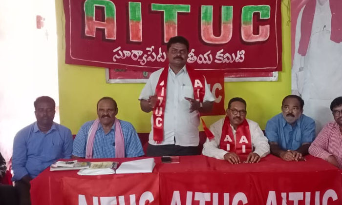  Workers Should Be United To Strengthen Unions Mekala Srinivas Rao , Mekala Srini-TeluguStop.com