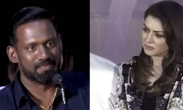  Actor Robo Shankar Allegations On Heroine Hansika Motwani-TeluguStop.com